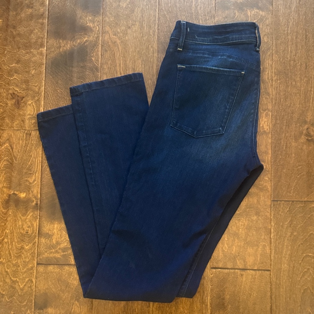 DL1961 Dark Blue Grace High Rise Straight Leg Jeans - 30